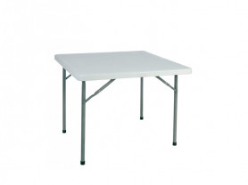 Mesa resina plegable 90 x 90