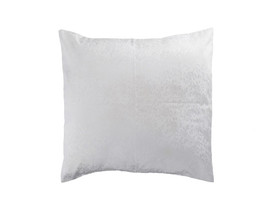 Cojín polyester blanco bordado