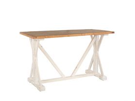 Mesa alta madera roble