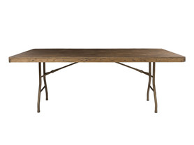 Mesa madera castaño