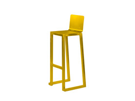 Taburete Sisley amarillo